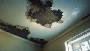 water damage ceiling