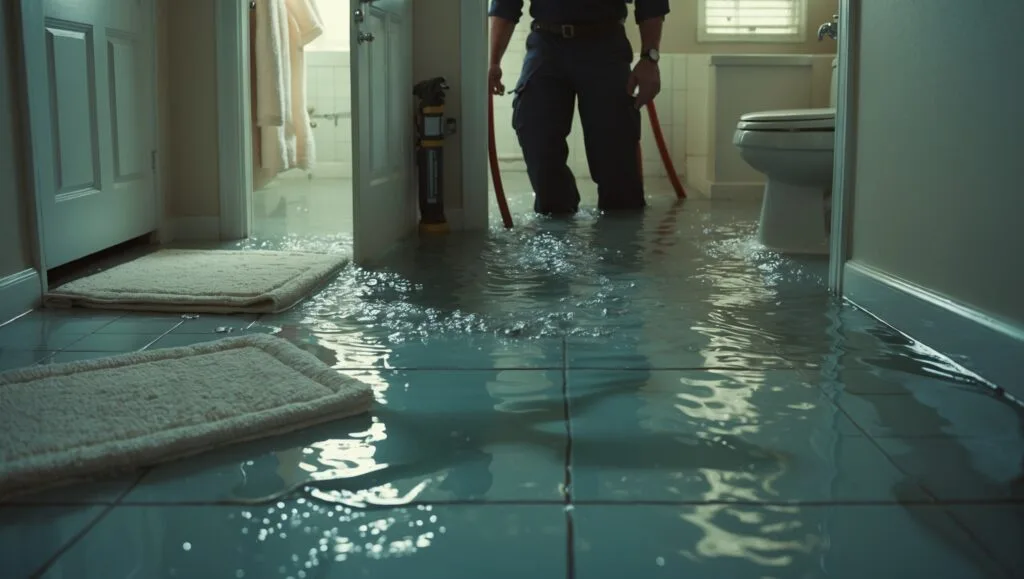 Overflowed Toilet Flooded House? 4 Steps to Save Your Bathroom!