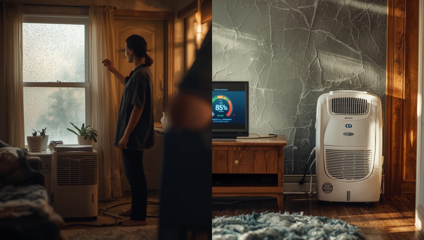 Hygrometer showing ideal home humidity levels for Rochester's seasonal changes, displaying the best humidity for home comfort