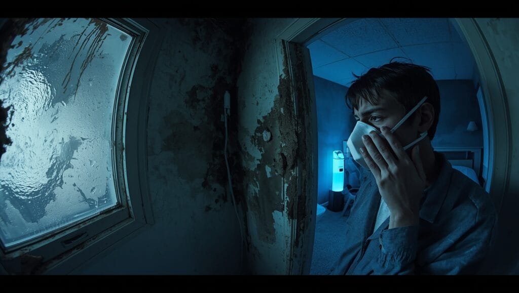 Mold Risks for Immunocompromised People Mold growth in home environment showing health dangers and mold risks for immunocompromised people living indoors.