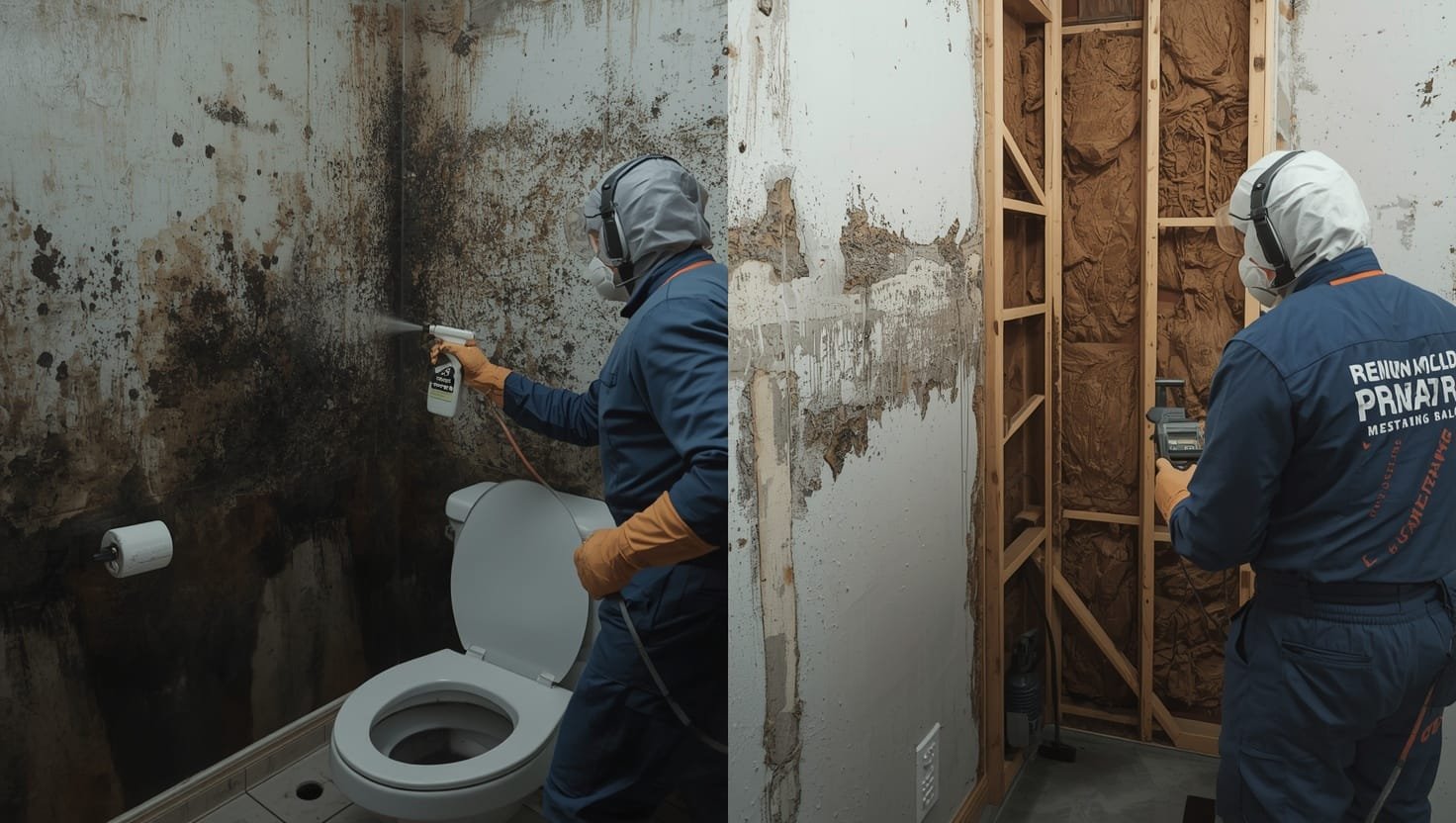 black mold in house